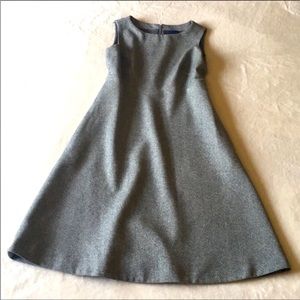 J. Crew Wool Herringbone A-line Dress (0)